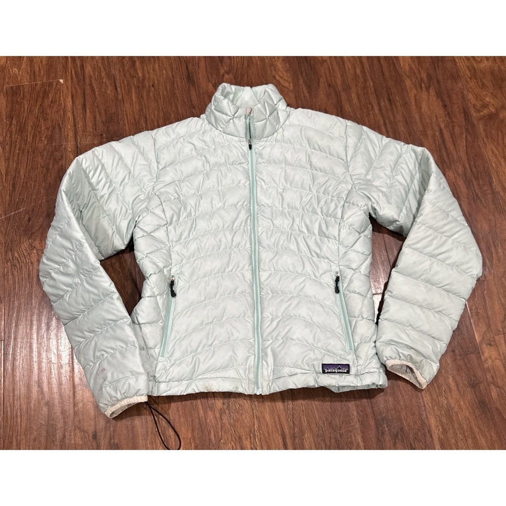 Patagonia Jacket Womens Medium Puffer Goose Down Sweater Insulated Lady*